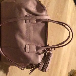 Fossil leather NWOT pink bag